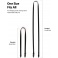 Чехол для Apple iPhone 8 с ремешком - RINGKE AIR S Black Strap